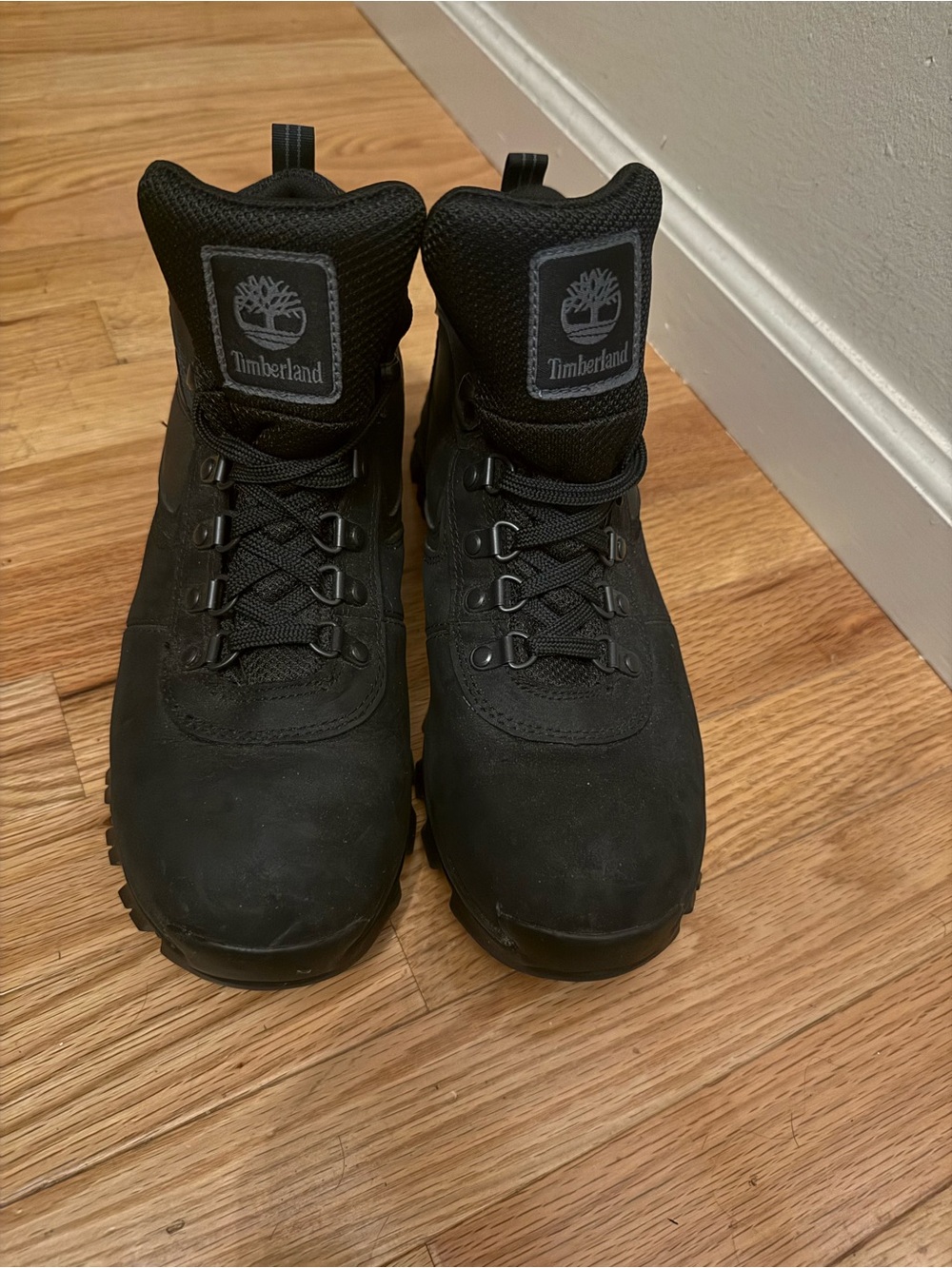 Timberland Black Men's Rugged Lace-Up Boots